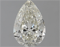 Natural Diamond 0.81 Carats, Pear with  Cut, L Color, IF Clarity and Certified by GIA
