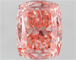 Picture of Lab Grown Diamond 2.09 Carats, CUSHION MODIFIED with  Cut, Fancy Intense Pink Color, VS1 Clarity and Certified by IGI