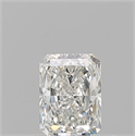 Diamante Natural 0.50 quilates, Radiante , Color H, claridad VVS1 y certificado GIA