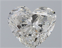 Natural Diamond 2.50 Carats, Heart with  Cut, H Color, SI2 Clarity and Certified by GIA