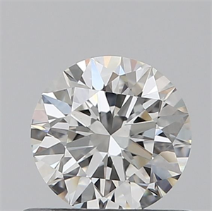 Foto Diamante Natural 0.50 quilates, Redondo , Color H, claridad VS1 y certificado GIA de