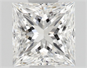 Natural Diamond 0.52 Carats, Princess with  Cut, D Color, VS2 Clarity and Certified by GIA