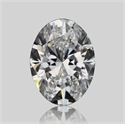 Natural Diamond 0.80 Carats, Oval with  Cut, D Color, VS1 Clarity and Certified by GIA