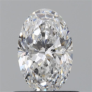 Foto Diamante Natural 0.71 quilates, Ovalado , Color E, claridad VS1 y certificado GIA de