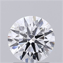 Del inventario de diamantes de laboratorio, 1.51 quilates, Redondo , Color D, claridad VVS2 y certificado IGI