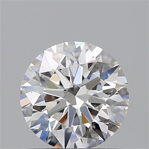 Picture of Natural Diamond 0.81 Carats, Round with Excellent Cut, F Color, VS2 Clarity and Certified by GIA