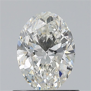 Picture of Natural Diamond 0.70 Carats, Oval with  Cut, H Color, VS2 Clarity and Certified by GIA