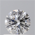Natural Diamond 0.43 Carats, Round with Excellent Cut, E Color, VS2 Clarity and Certified by GIA