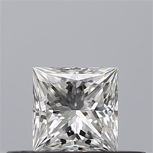 Picture of Natural Diamond 0.28 Carats, Princess with  Cut, E Color, VVS1 Clarity and Certified by GIA