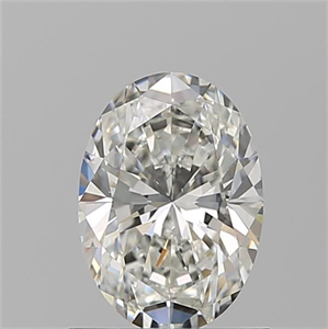 Foto Diamante Natural 0.90 quilates, Ovalado , Color H, claridad VS2 y certificado GIA de