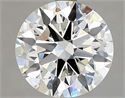 Diamante Natural 2.51 quilates, Redondo , Color H, claridad VS1 y certificado GIA