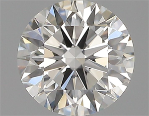 Picture of Natural Diamond 0.50 Carats, Round with Excellent Cut, H Color, VVS2 Clarity and Certified by GIA