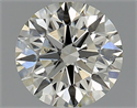 Natural Diamond 1.13 Carats, Round with Excellent Cut, I Color, VS2 Clarity and Certified by IGI