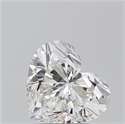 Natural Diamond 2.06 Carats, Heart with  Cut, G Color, VS2 Clarity and Certified by GIA