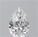 Natural Diamond 0.70 Carats, Pear with  Cut, F Color, SI1 Clarity and Certified by GIA