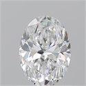 Diamante Natural 0.91 quilates, Ovalado , Color D, claridad SI2 y certificado GIA