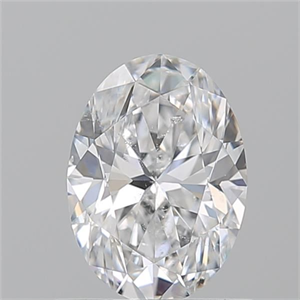 Foto Diamante Natural 0.91 quilates, Ovalado , Color D, claridad SI2 y certificado GIA de