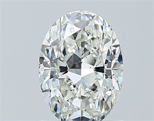 Picture of Natural Diamond 1.01 Carats, Oval with  Cut, I Color, VS2 Clarity and Certified by GIA