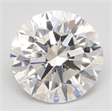Natural Diamond 0.70 Carats, Round with Excellent Cut, F Color, IF Clarity and Certified by GIA