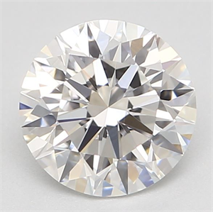 Foto Diamante Natural 0.70 quilates, Redondo , Color F, claridad IF y certificado GIA de