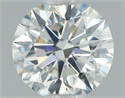 Natural Diamond 1.00 Carats, Round with Excellent Cut, I Color, SI1 Clarity and Certified by GIA