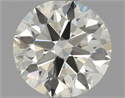 Natural Diamond 0.80 Carats, Round with Excellent Cut, L Color, VVS1 Clarity and Certified by GIA