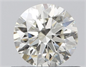 Diamante Natural 0.61 quilates, Redondo , Color I, claridad IF y certificado IGI