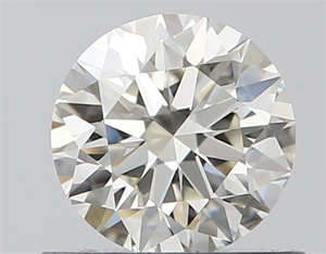 Foto Diamante Natural 0.61 quilates, Redondo , Color I, claridad IF y certificado IGI de