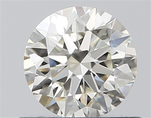 Foto Diamante Natural 0.61 quilates, Redondo , Color I, claridad IF y certificado IGI de