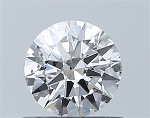 Picture of Natural Diamond 0.50 Carats, Round with Excellent Cut, D Color, SI2 Clarity and Certified by GIA