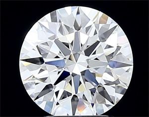 Picture of Lab Grown Diamond 2.55 Carats, Round with Ideal Cut, D Color, VVS2 Clarity and Certified by IGI