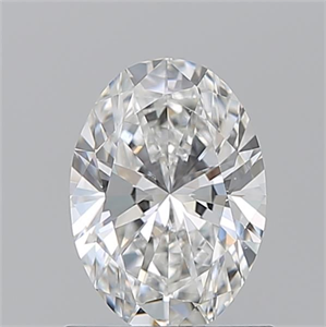 Picture of Natural Diamond 1.01 Carats, Oval with  Cut, F Color, VS1 Clarity and Certified by GIA