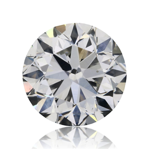 Picture of Natural Diamond 0.70 Carats, Round with Very Good Cut, E Color, SI1 Clarity and Certified by GIA