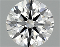 Del inventario de diamantes de laboratorio, 1.53 quilates, Redondo , Color E, claridad VS2 y certificado IGI