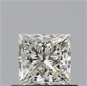 Natural Diamond 0.54 Carats, Princess with  Cut, K Color, VVS1 Clarity and Certified by GIA