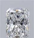 Diamante Natural 0.32 quilates, Radiante , Color E, claridad VVS1 y certificado GIA