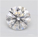 Natural Diamond 1.01 Carats, Round with Excellent Cut, E Color, SI2 Clarity and Certified by IGI