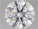 Diamante Natural 0.52 quilates, Redondo , Color F, claridad VS1 y certificado GIA