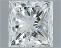 Natural Diamond 0.60 Carats, Princess with  Cut, I Color, VS2 Clarity and Certified by GIA