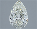 Natural Diamond 1.51 Carats, Pear with  Cut, J Color, VS2 Clarity and Certified by IGI
