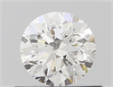 Diamante Natural 0.50 quilates, Redondo , Color G, claridad VVS2 y certificado GIA
