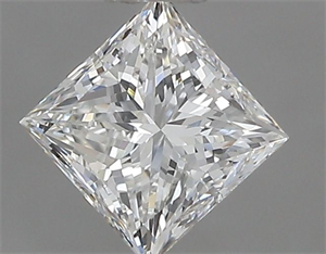 Picture of Natural Diamond 0.70 Carats, Princess with  Cut, G Color, VVS2 Clarity and Certified by IGI