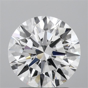 Picture of Lab Grown Diamond 2.02 Carats, Round with Ideal Cut, E Color, VS1 Clarity and Certified by IGI