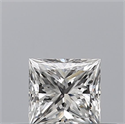 Diamante Natural 0.30 quilates, Princesa , Color E, claridad VVS1 y certificado GIA