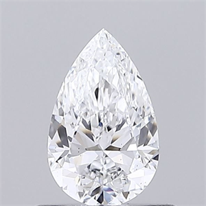 Picture of Natural Diamond 0.50 Carats, Pear with  Cut, D Color, VS2 Clarity and Certified by GIA