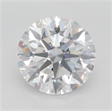 Lab Grown Diamond 4.27 Carats, Round with Excellent Cut, D Color, VVS2 Clarity and Certified by GIA