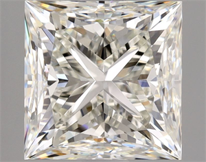 Foto Diamante Natural 2.01 quilates, Princesa , Color I, claridad VS1 y certificado GIA de