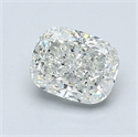 Diamante Natural 1.01 quilates, Del cojín , Color H, claridad VS2 y certificado GIA