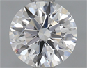 Lab Grown Diamond 0.71 Carats, Round with Ideal Cut, D Color, VVS2 Clarity and Certified by IGI