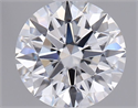 Lab Grown Diamond 1.02 Carats, Round with Ideal Cut, E Color, VS1 Clarity and Certified by IGI